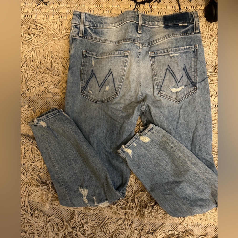 Mother straight leg jeans